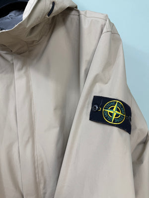 Stone Island Beige Goretex Paclite Jacket