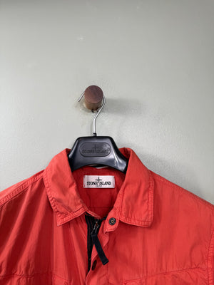 Stone Island Red Tela Overshirt