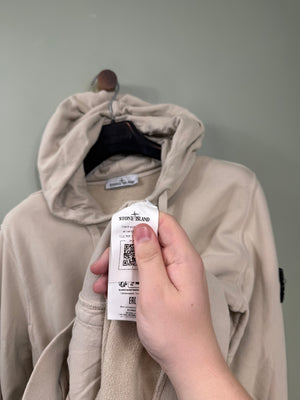 Stone Island Beige Hoodie