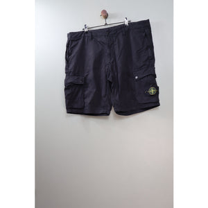 Stone Island Black SL Cargo Shorts