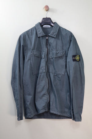 Stone Island Dark Green Overshirt