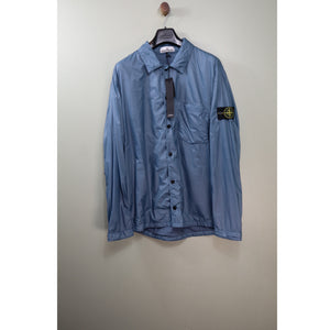 Stone Island Blue Crinkle Reps Jacket