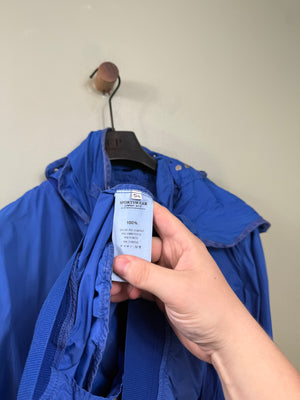 C.P. Company Blue Nycra Goggle Jacket