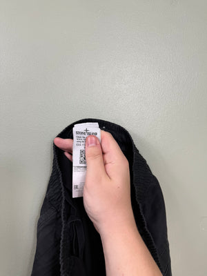 Stone Island Black RE-T Cargo Bottoms