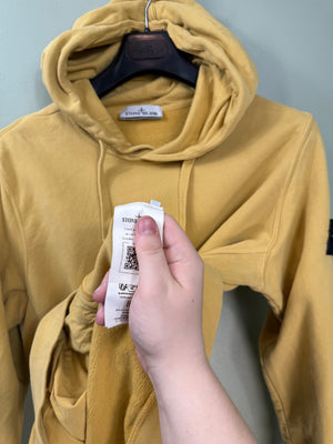 Stone Island Yellow Hoodie