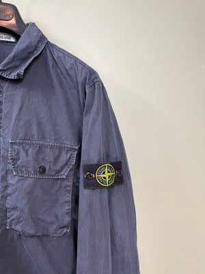 Stone Island Navy Overshirt