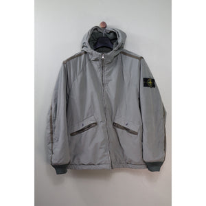 Stone Island Khaki David Light Micro Pile Jacket
