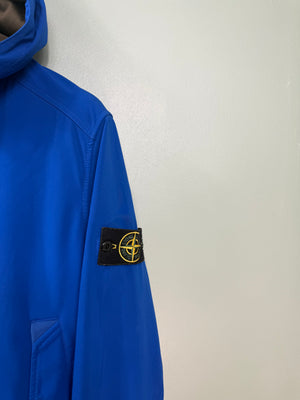 Stone Island Blue Soft Shell Jacket