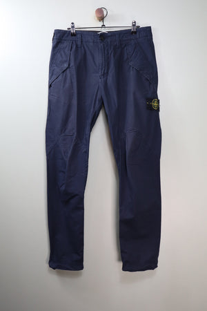 Stone Island Navy RE-T Cargo Bottoms