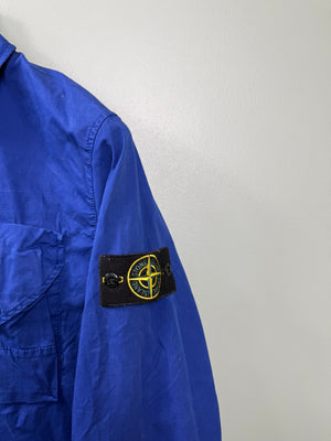 Stone Island Blue Overshirt