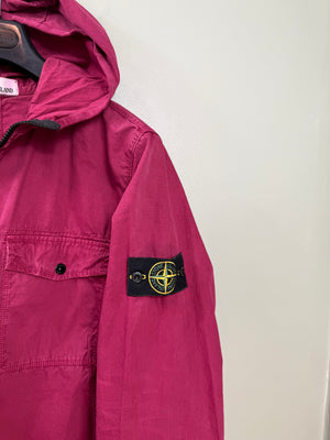Stone Island Cherry Hooded Overshirt