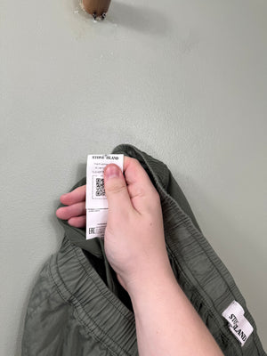 Stone Island Green RE-T Cargo Bottoms