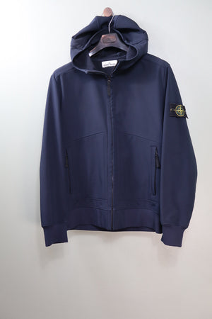 Stone Island Navy Soft Shell Jacket