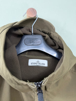 Stone Island Khaki Soft Shell Jacket