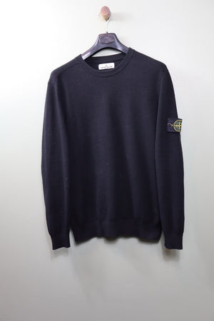 Stone Island Black Knit Jumper