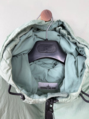 Stone Island Green Crinkle Reps Jacket