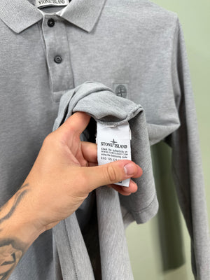 Stone Island Grey RE Polo Shirt