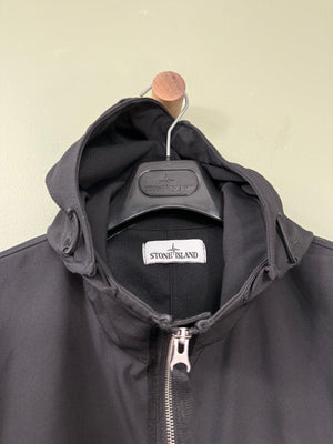 Stone Island Black Soft Shell Jacket