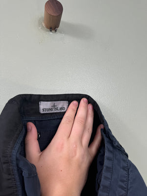 Stone Island Navy SL Cargo Bottoms