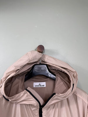 Stone Island Beige Crinkle Reps Jacket