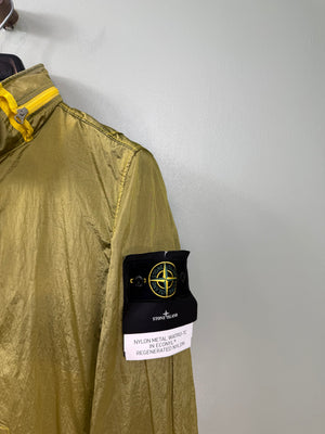 Stone Island Yellow Nylon Metal Watro Jacket