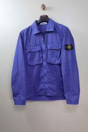 Stone Island Blue Overshirt