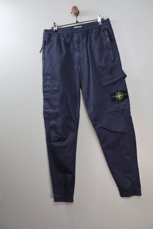 Stone Island Navy RE-T Cargo Bottoms