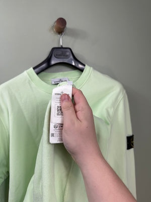 Stone Island Pastel Green Jumper