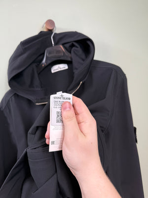 Stone Island Black Soft Shell Jacket