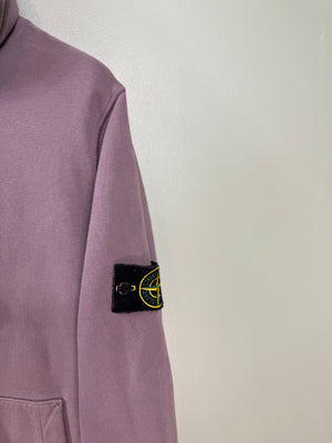 Stone Island Purple Hoodie