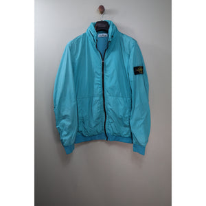 Stone Island Aqua Blue Crinkle Reps Jacket