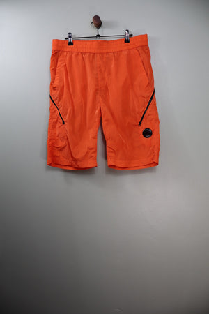 C.P. Company Orange Chrome Shorts
