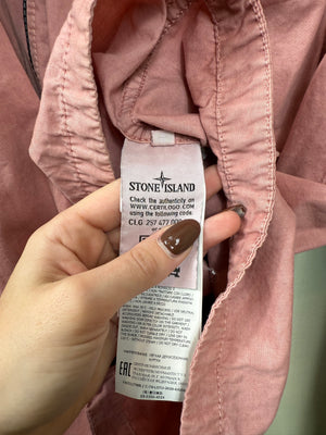 Stone Island Pink Overshirt