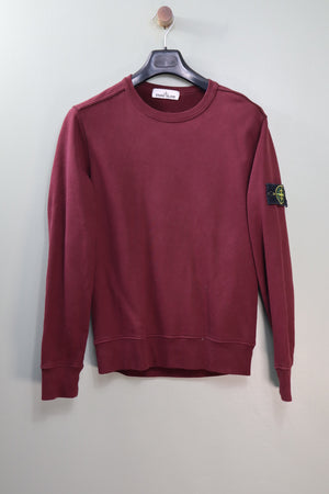 Stone Island Burgundy Jumper