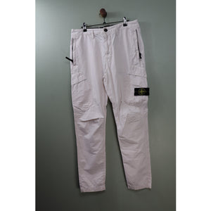 Stone Island Light Pink RE-T Cargo Bottoms