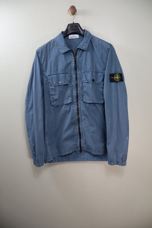 Stone Island Blue Overshirt