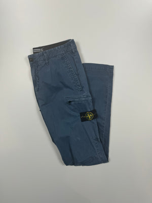 Stone Island Blue SK Cargo Bottoms