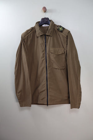 Stone Island Khaki Naslan Overshirt