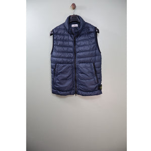 Stone Island Navy Micro Yarn Down Gilet