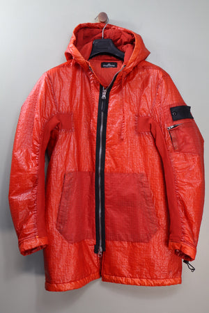 Stone Island Shadow Project Red Dual Grid Nylon Jacket