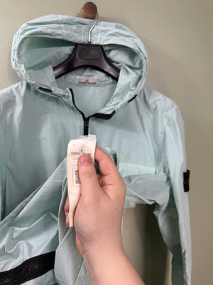 Stone Island Baby Blue Naslan Hooded Overshirt