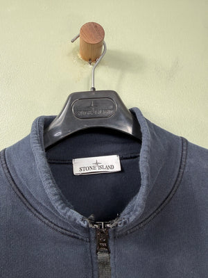 Stone Island Navy 1/4 Zip Jumper