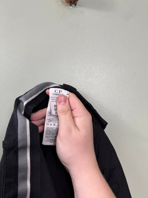 C.P. Company Black Cargo Bottoms