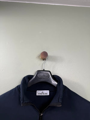 Stone Island Navy 1/4 Zip Jumper
