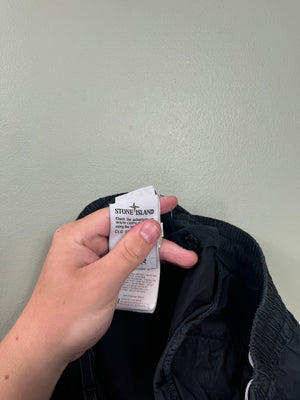 Stone Island Black RE-T Cargo Bottoms
