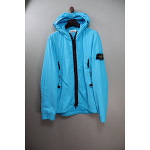 Stone Island Aqua Blue Skin Touch Jacket
