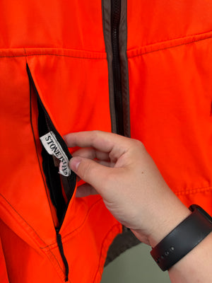 Stone Island Orange/Slate Grey Fluorescent Reversible Jacket