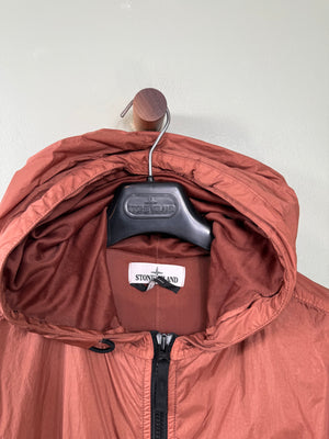 Stone Island Copper Crinkle Reps Parka Jacket