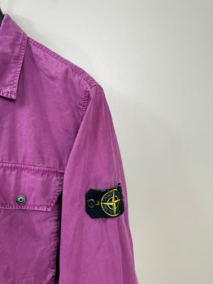 Stone Island Purple Overshirt
