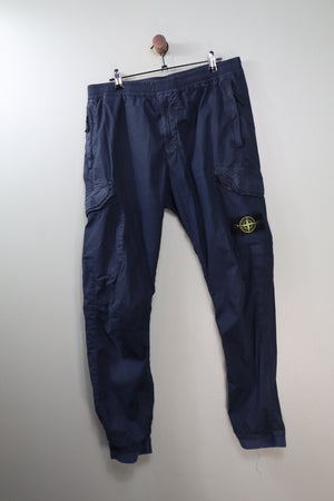 Stone Island Navy RE-T Cargo Bottoms